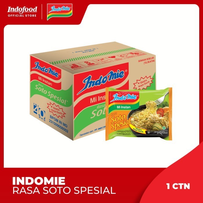 

PRIMACOOK - 1 ctn - Indomie Rasa Soto Spesial