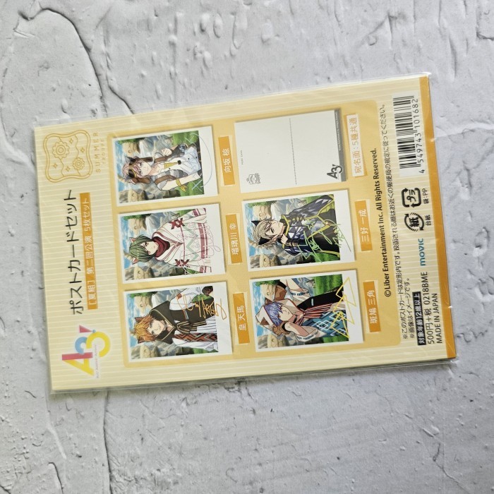 

official merch postcard set a3