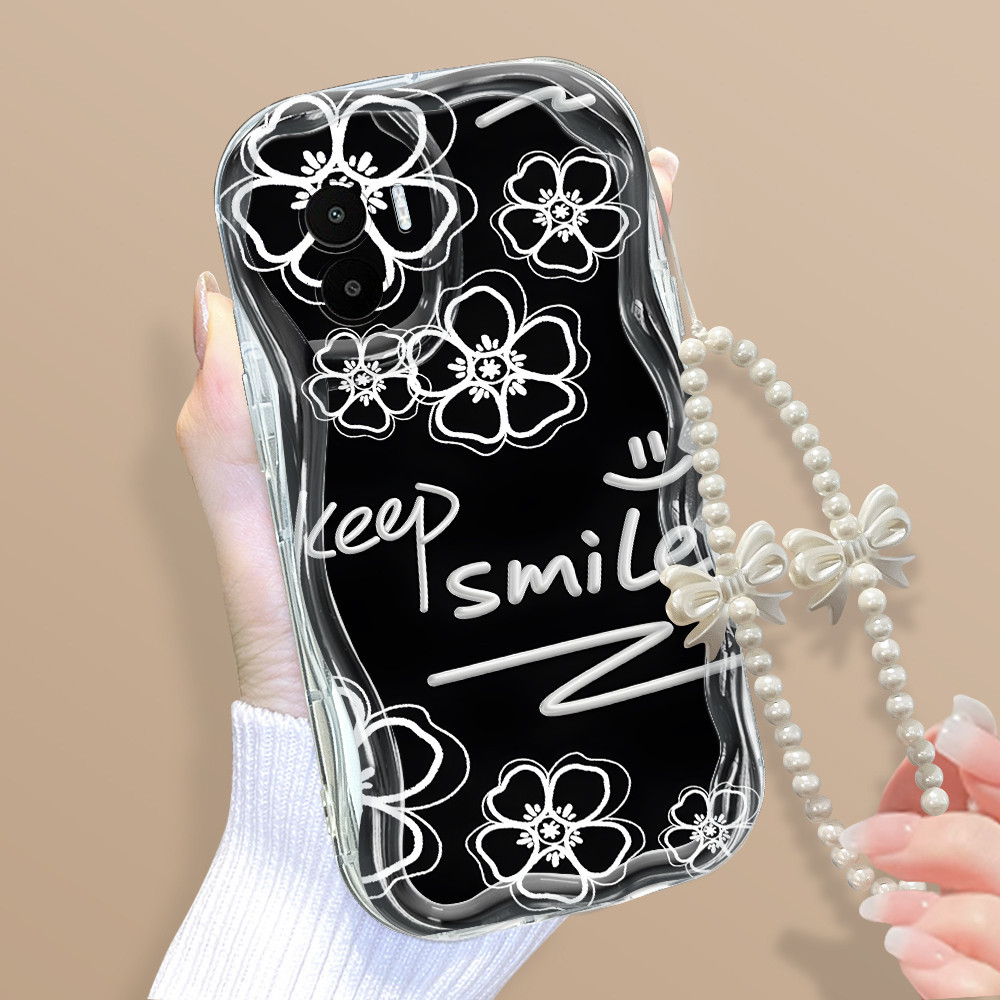 Casing Hp Untuk Xiaomi Redmi A1 A2 Phone Case Softcase Kesing Sofcase Cassing Black Beautiful Butter