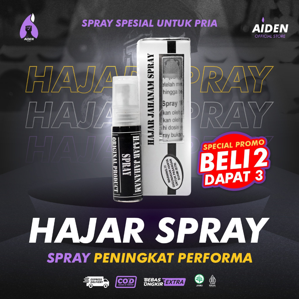 Hajar Jahanam Spray Semprot ORI Obat kuat