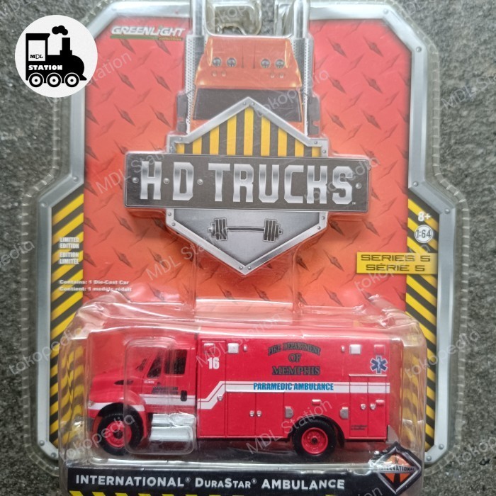 Greenlight HD Trucks  International DuraStar Ambulance  Series 5