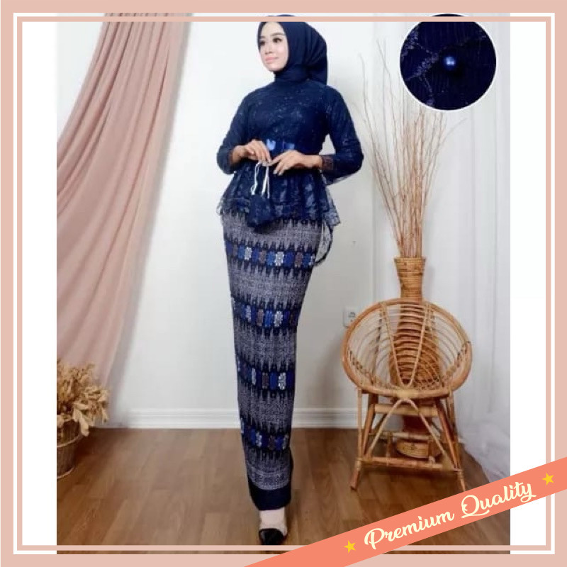 Set Murah Kebaya Keren Model Terbaru / (BISA COD) SETELAN KEBAYA MODERN SELENDANG/KEBAYA WISUDA/KEBA