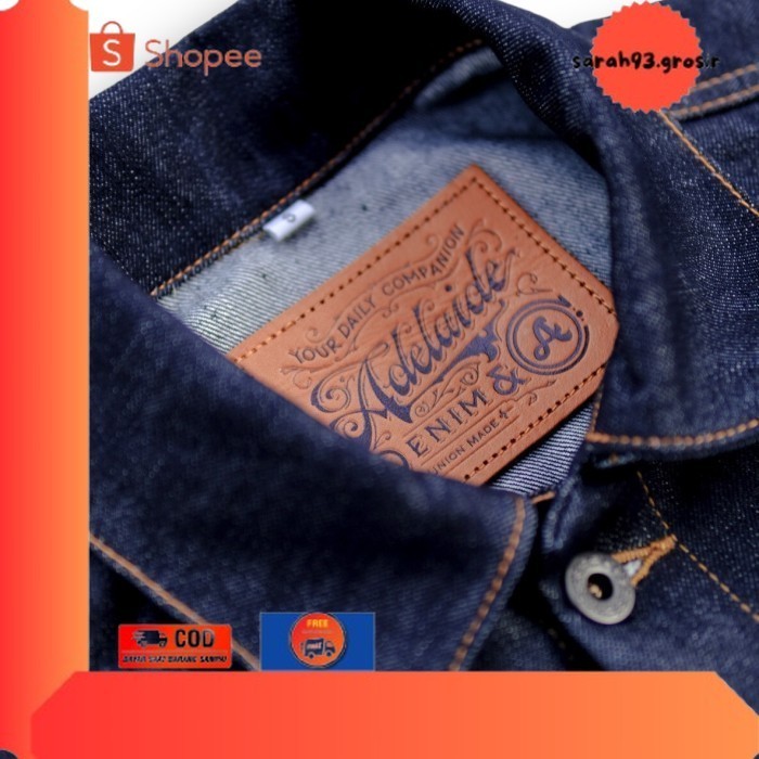 ✨BESTSELLER✨ -Adelaide Denim 15oz- Type III Trucker Jacket - S