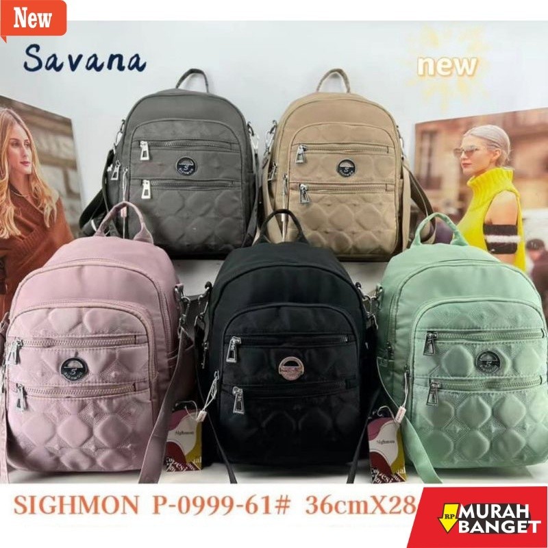 tas ransel wanita shopee TAS RANSEL 3in1 CEWEK SIGHMON ORI 100%IMPORT