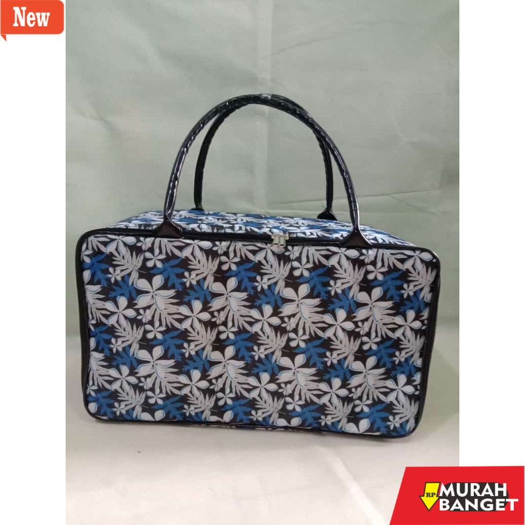 tas jinjing wanita Tas jumbo Motif Travel Bag anti Air