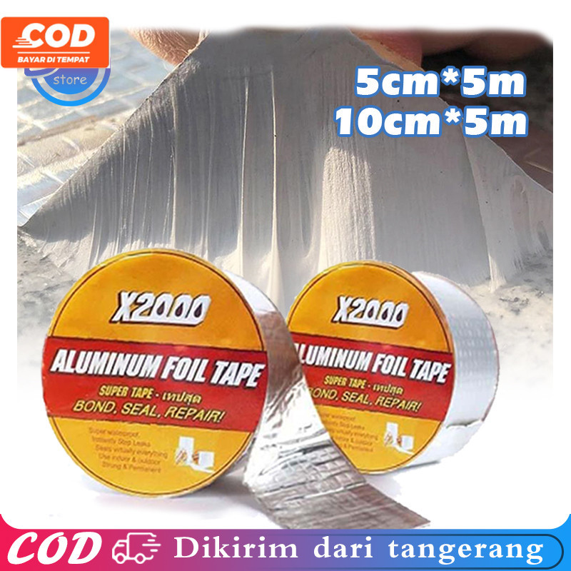 5m Super Tape X2000 Lakban Super Kuat Lakban Anti Air Lakban Anti Bocor X2000 Anti Bacor Untuk Semua