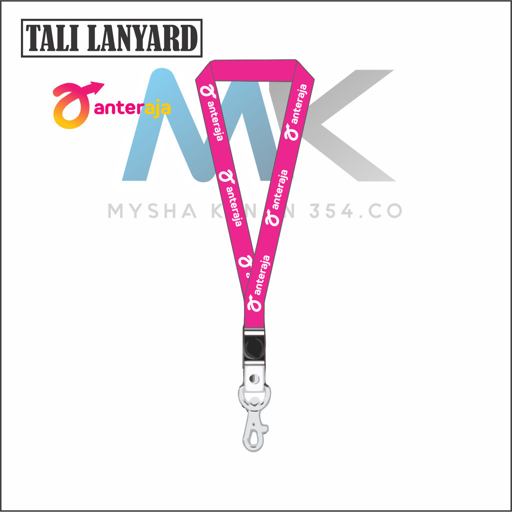 

TALI LANYARD ANTERAJA LOGO - TALI ID JASA KIRIM ANTERAJA CARD GANTUNGAN KUNCI GANTUNGAN FLASHDISK GANTUNGAN NAMETAG TALI LANYARD BEST SELLER COD