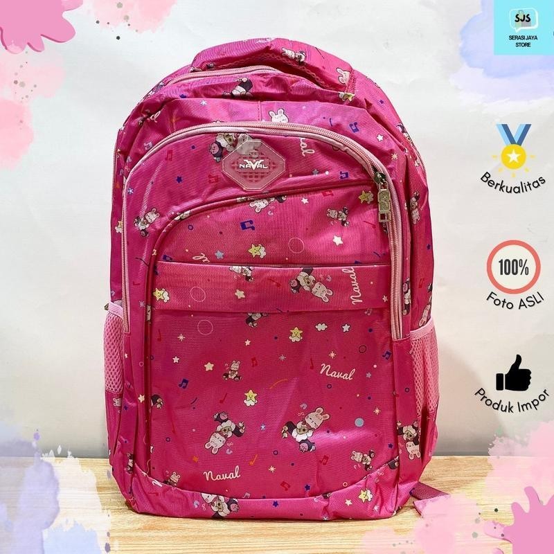 Tas Ransel Naval Waterproof FREE Jas Hujan 3 warna