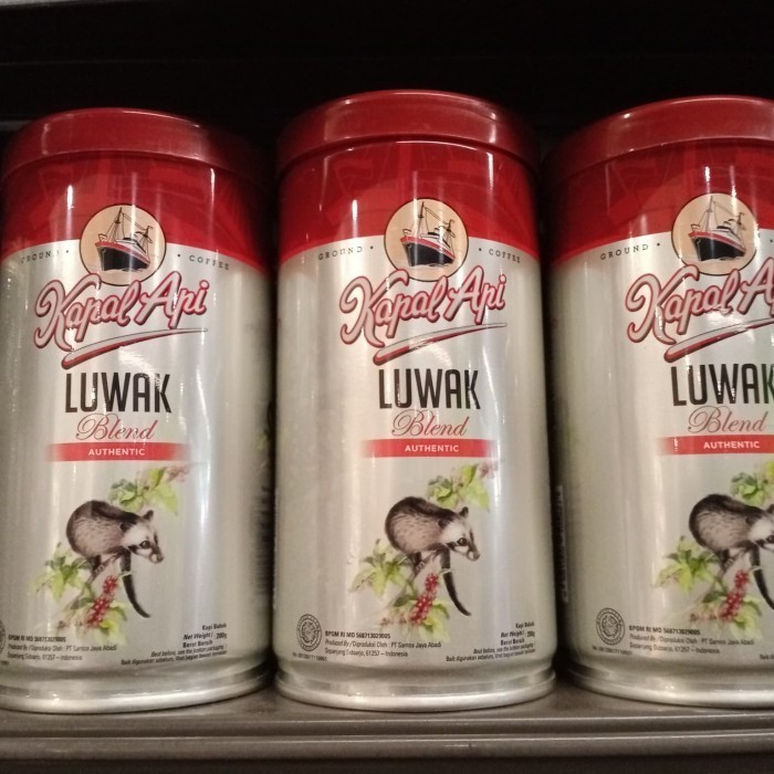 

Kapal Api Luwak Blend 200gr Can
