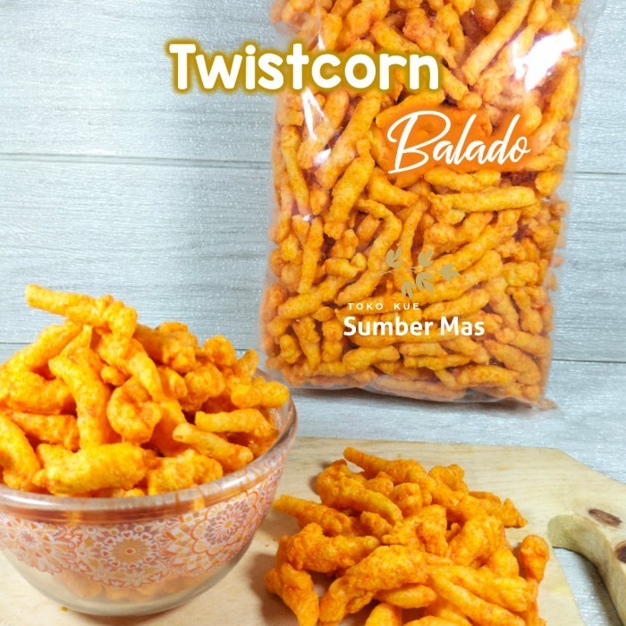 

[[ K23 - BEST SELLER ]] TWIS JAGUNG RASA BALADO 500 GR