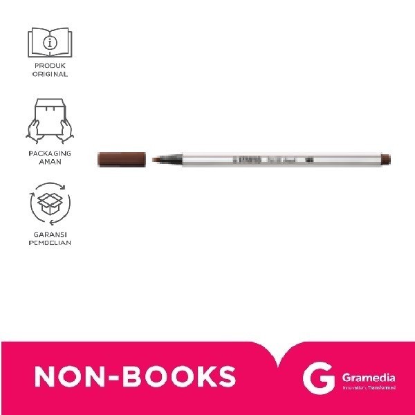 

Stabilo Pen 68 Brush Brown