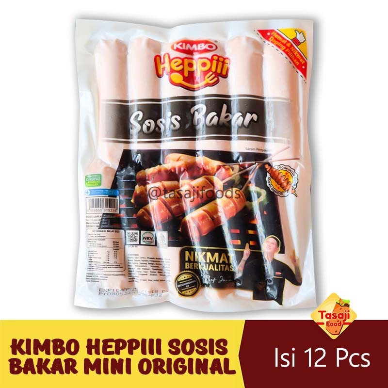 

Kimbo Heppiii Sosis Bakar Mini Original Isi 12 Pcs