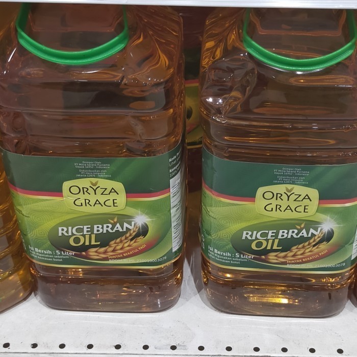 

oryza grace rice bran oil 5ltr minyak beras