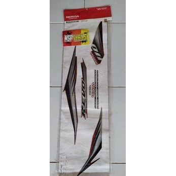 Striping Motor Honda Revo Absolute 2009 2010 Kiri Original AHM