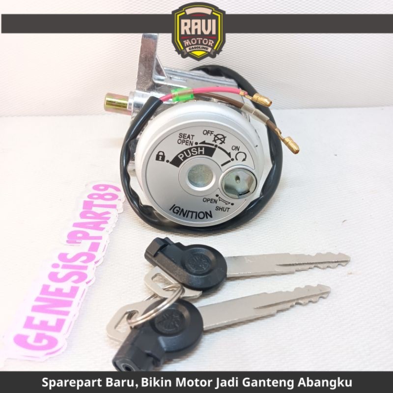 KUNCI KONTAK SET MIO M3/MIO Z MODEL KUNCI ORIGINAL LAMBANG YAMAHA