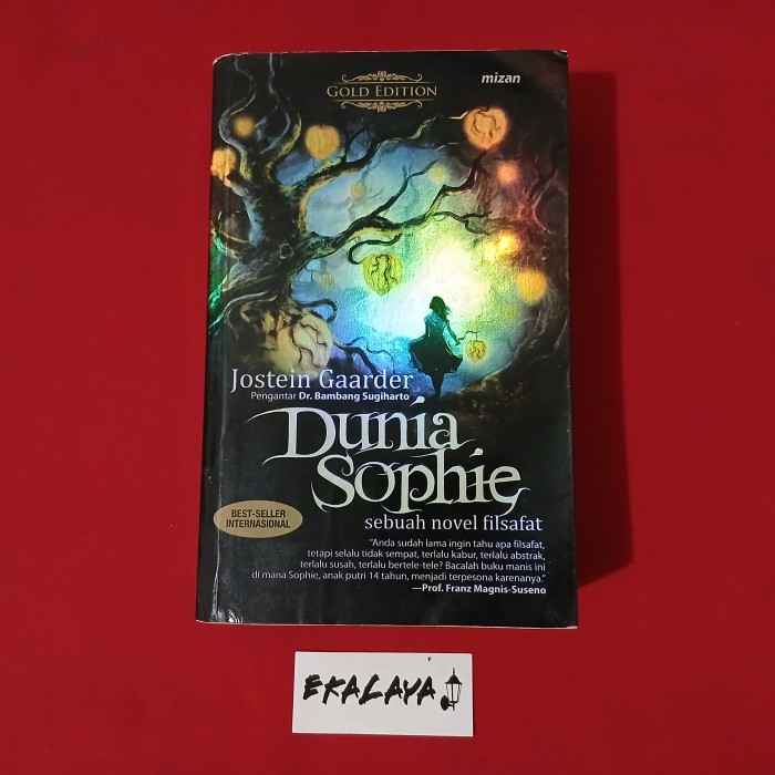 Buku Novel Terjemahan DUNIA SOPHIE (Gold Edition) - Jostein Gaarder