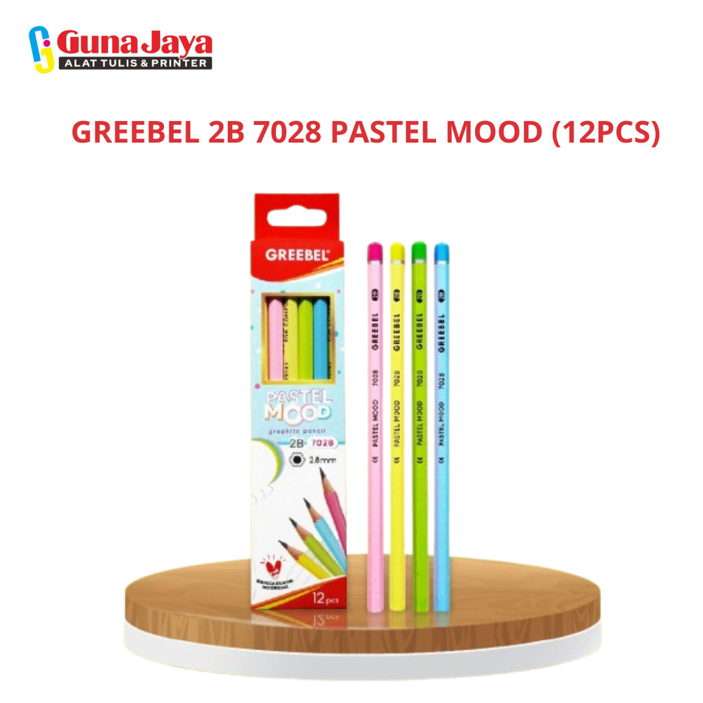 

GREEBEL 2B 7028 PASTEL MOOD (SATU SET 12PCS)