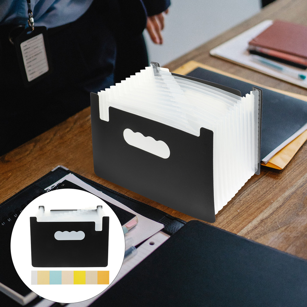 

Receipt Storage Supply Office Folders Organizer Portable Coupon Accessory Pocket