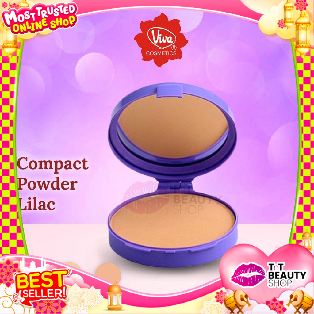 VIva Compact Powder Lilac 19gr - Bedak Padat | TnT Beauty Shop