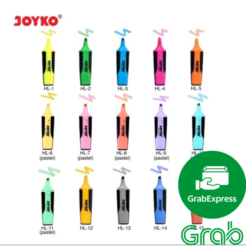 

1 pcs STABILO HIGHLIGHTER JOYKO/PENANDA WARNA JOYKO/STABILO JOYKO