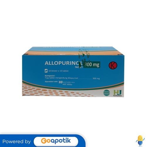 Allopurinol Hexpharm 300 Mg Box 100 Tablet