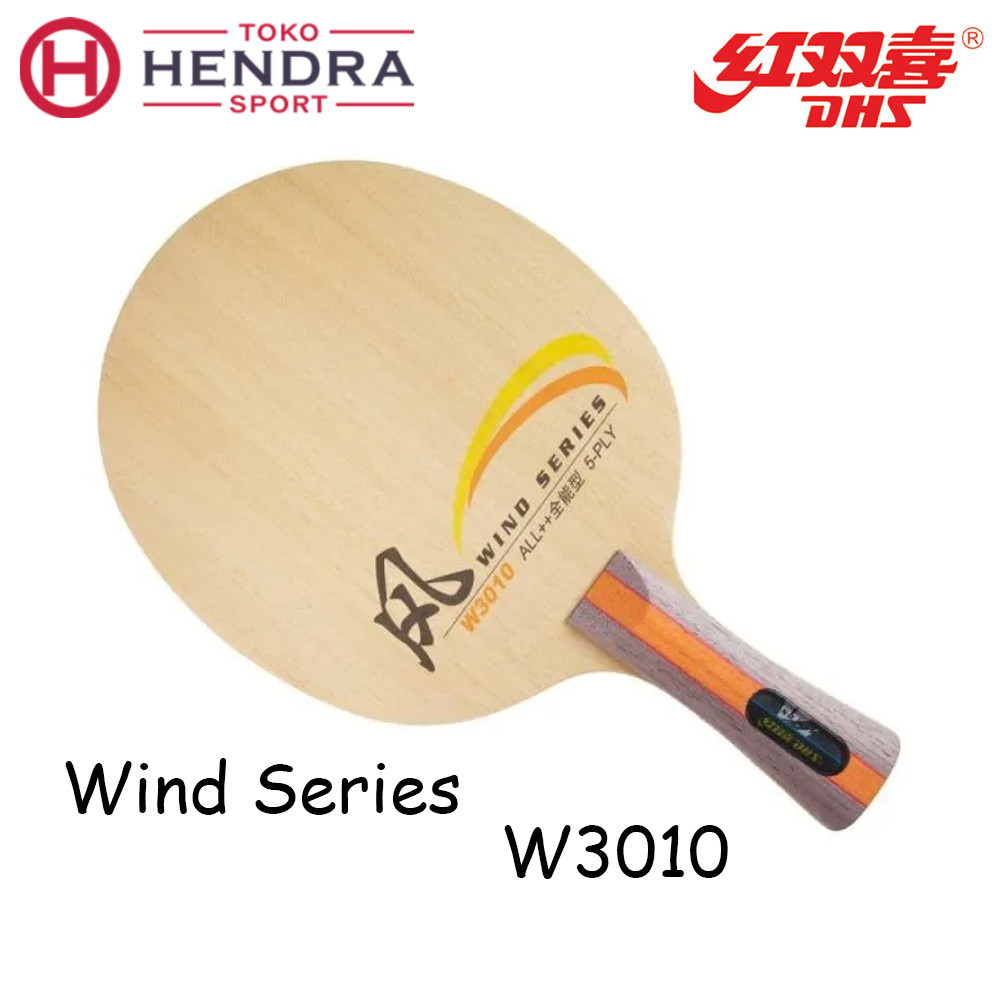 DHS Wind Series W3010 - Kayu Blade CPen / Bet Tenis Meja PenHolder