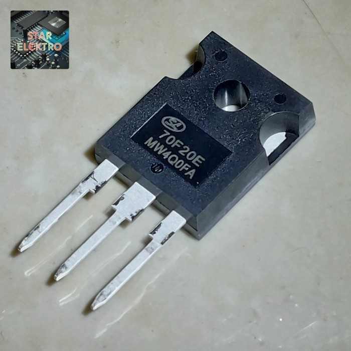 DnG27 70F20E To-247 SiLan SL SFR70F20EPS 70F20 SL70F20 Dioda Fast Recovery Inverter Mesin Las 70A 20