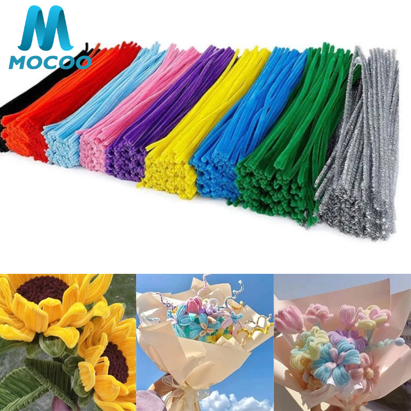 

Kawat Bulu Mercy / Kawat Kerajinan Tangan Pipe Cleaner Hand Bouquet