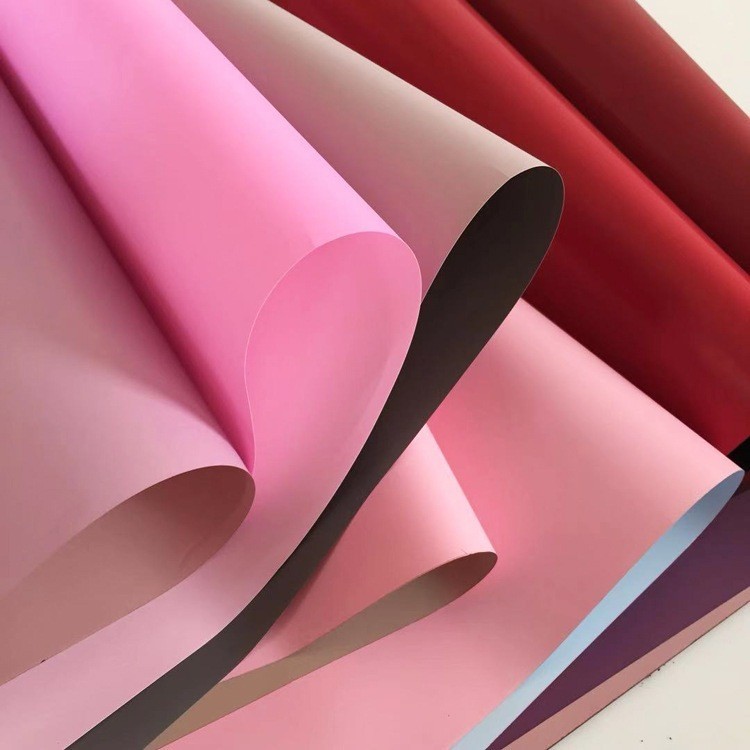 

(lembaran) cellophane dua warna kertas buket
