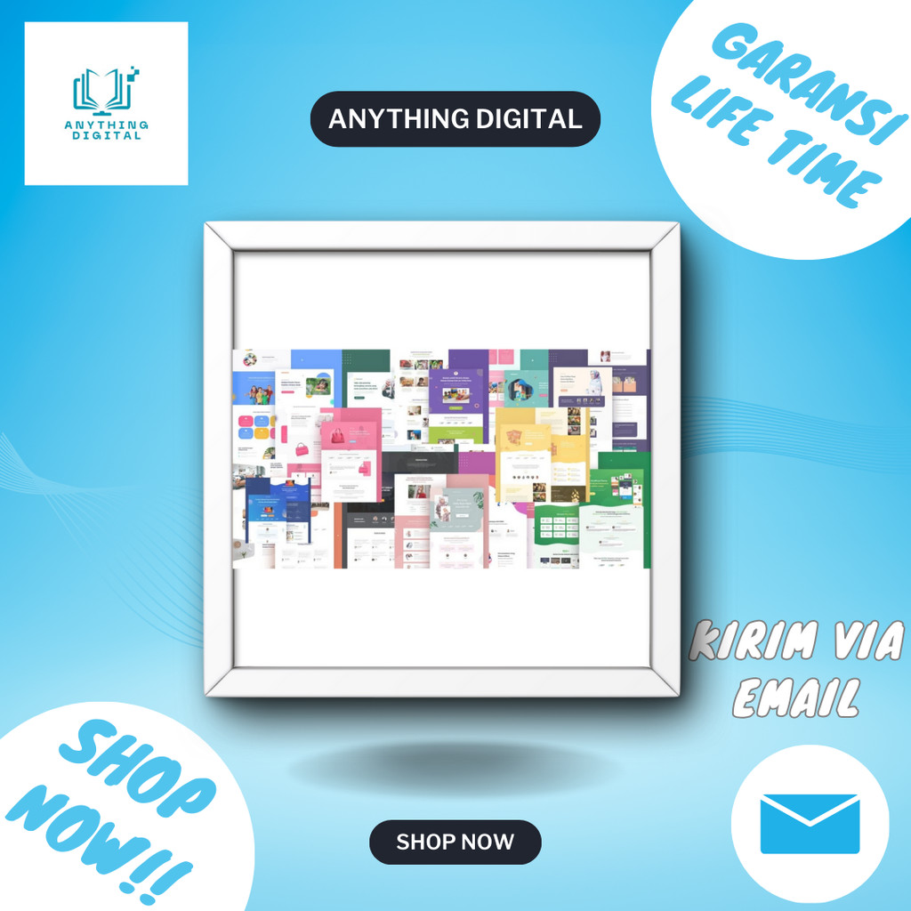 320++ Template LANDINGPAGE Suite Kit JSON Elementor - Website Semua Niche Komplit - Bisa Load Gambar