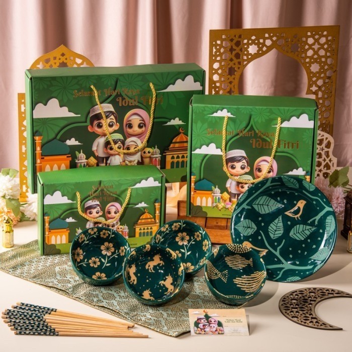 

Japanese Bowl set isi 6 Paket Mangkok Lebaran Idul Fitri Eid Hampers