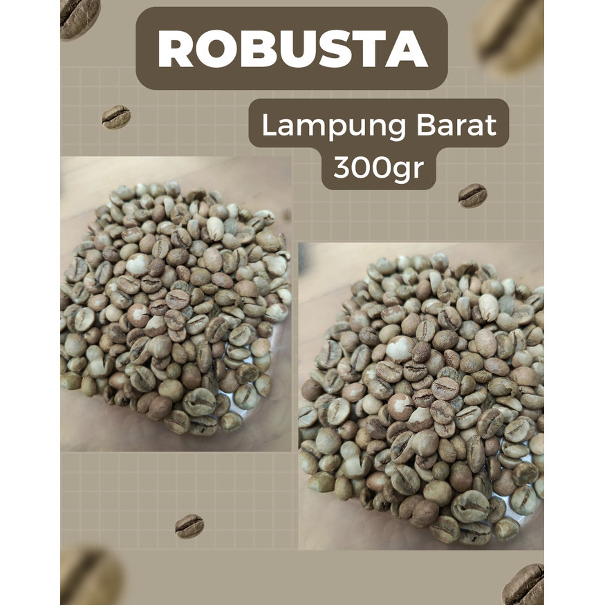 

GREEN BEAN BIJI KOPI MENTAH ROBUSTA LAMPUNG 300gr