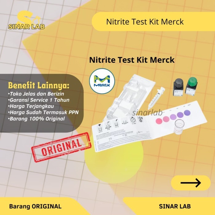Nitrite Test Kit Brand Merck