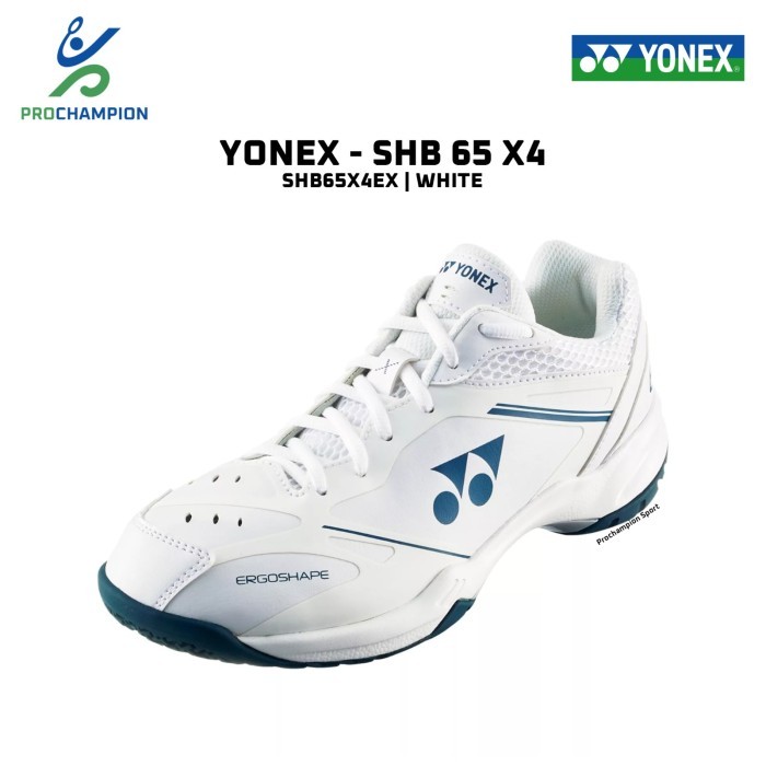 Sepatu Badminton Yonex SHB65X4EX SHB 65 X4 White - 41