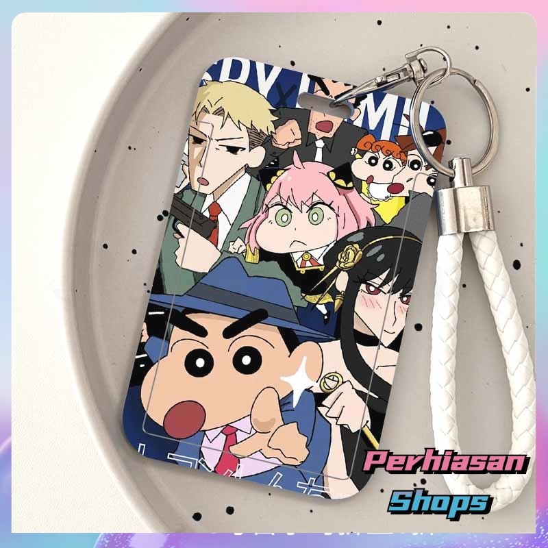

【Perhiasan Shops】ID CARD HOLDER MOTIF KAWAII TEMPAT KARTU PHOTOCARD PHOTO CARD Dilengkapi Dengan Tali Tangan Berkualitas Tinggi Mendukung Diskon Untuk Pembelian Grosir,Si Cinta Yang Bekerja Sama Dengan SPY FAMILY
