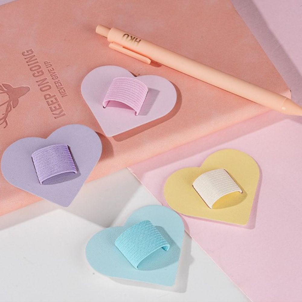 

Self-adhesive PU Pen Clip Pencil Holder Elastic Loop for Notebook Journals Calendars Clipboards Pen Holder Elastic Pen Loop