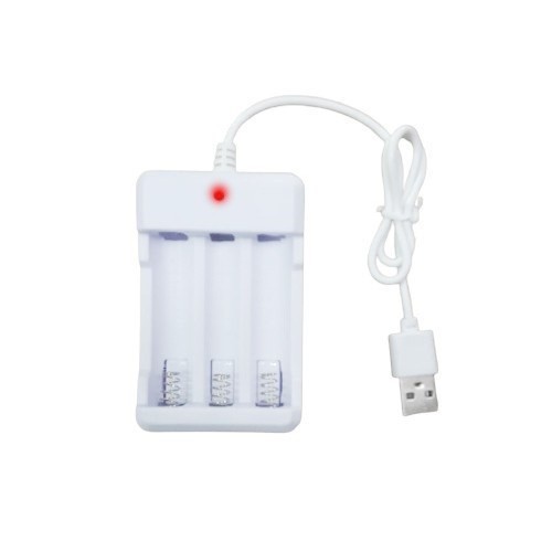 COD - Charger Baterai USB Plug 4 slot for AA/AAA / Charger Baterai AA Senter Ergenizer / Cas Casan C