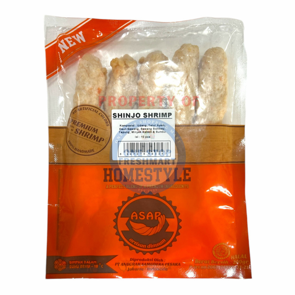 

ASAP SHINJO SHRIMP 200 GR / ASAP SHINJO SHRIMP 200GR