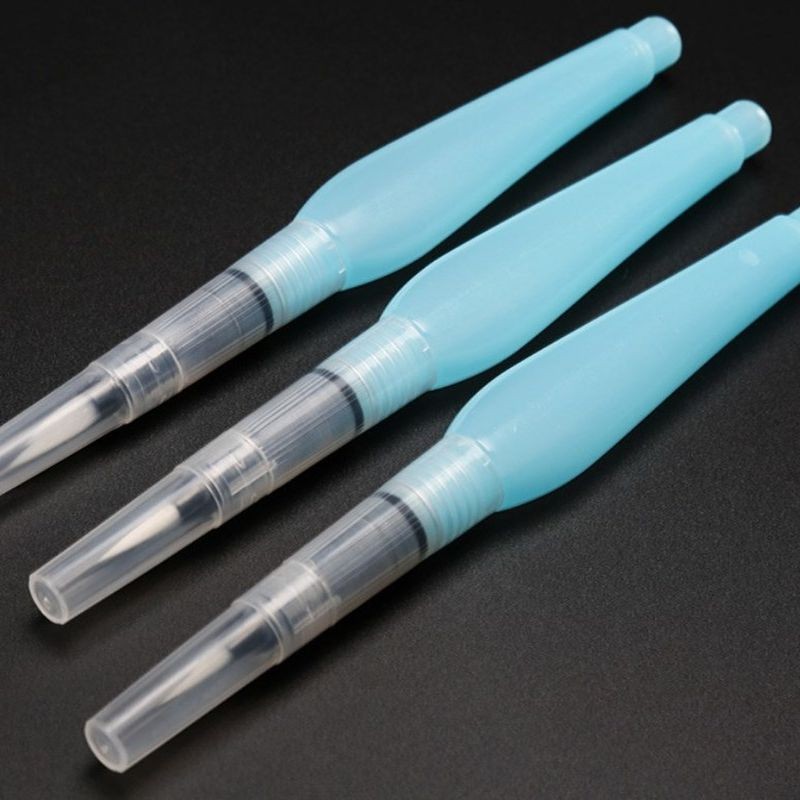 

3Pcs Water Color Brush Refillable Ink Pen water brush for Calligraphy Drawing Painting Pen Office Stationery Art Supplies