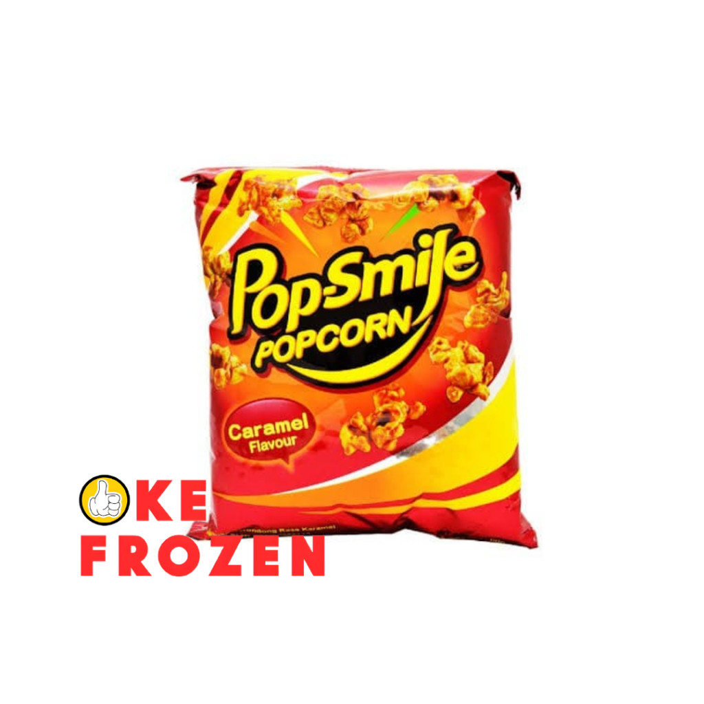 

POP SMILE POPCORN CARAMEL FLAVOUR 45GR/ RASA KARAMEL