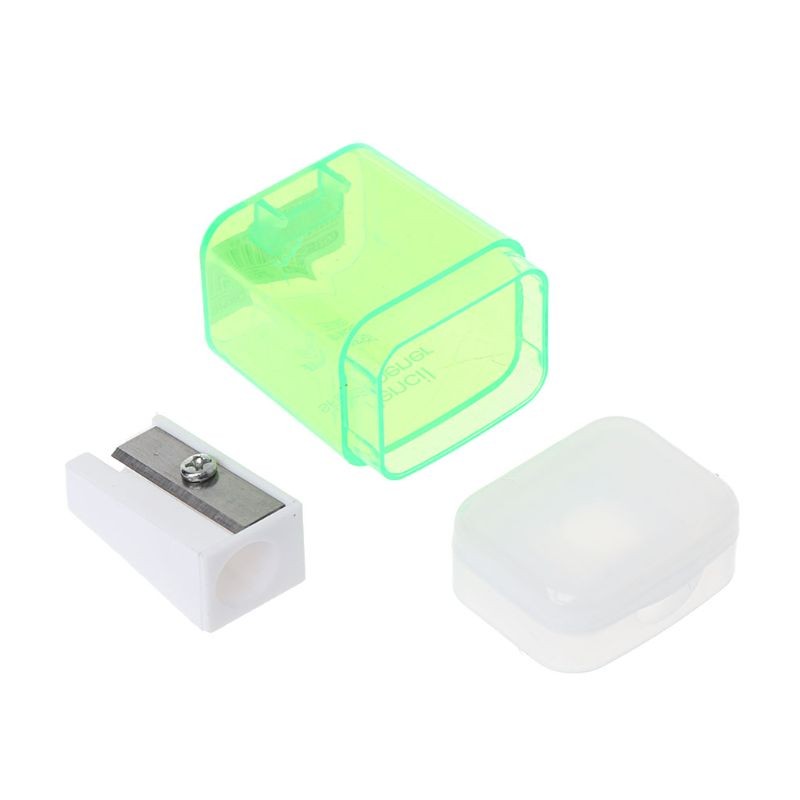 

Mini Manual Pencil Sharpener Hand Portable Desktop Tool Student School Supplies R9UA