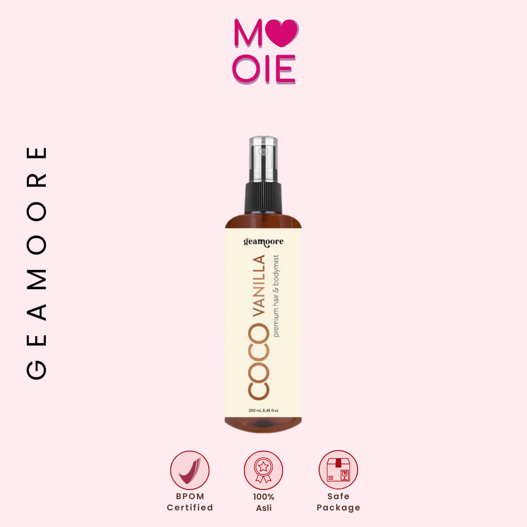 Geamoore Coco Vanilla Hair & Body Mist Premium 250 ML
