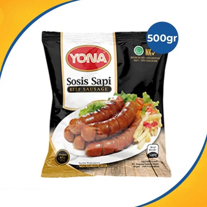 

Yona Sosis Sapi Bakar 500 Gr