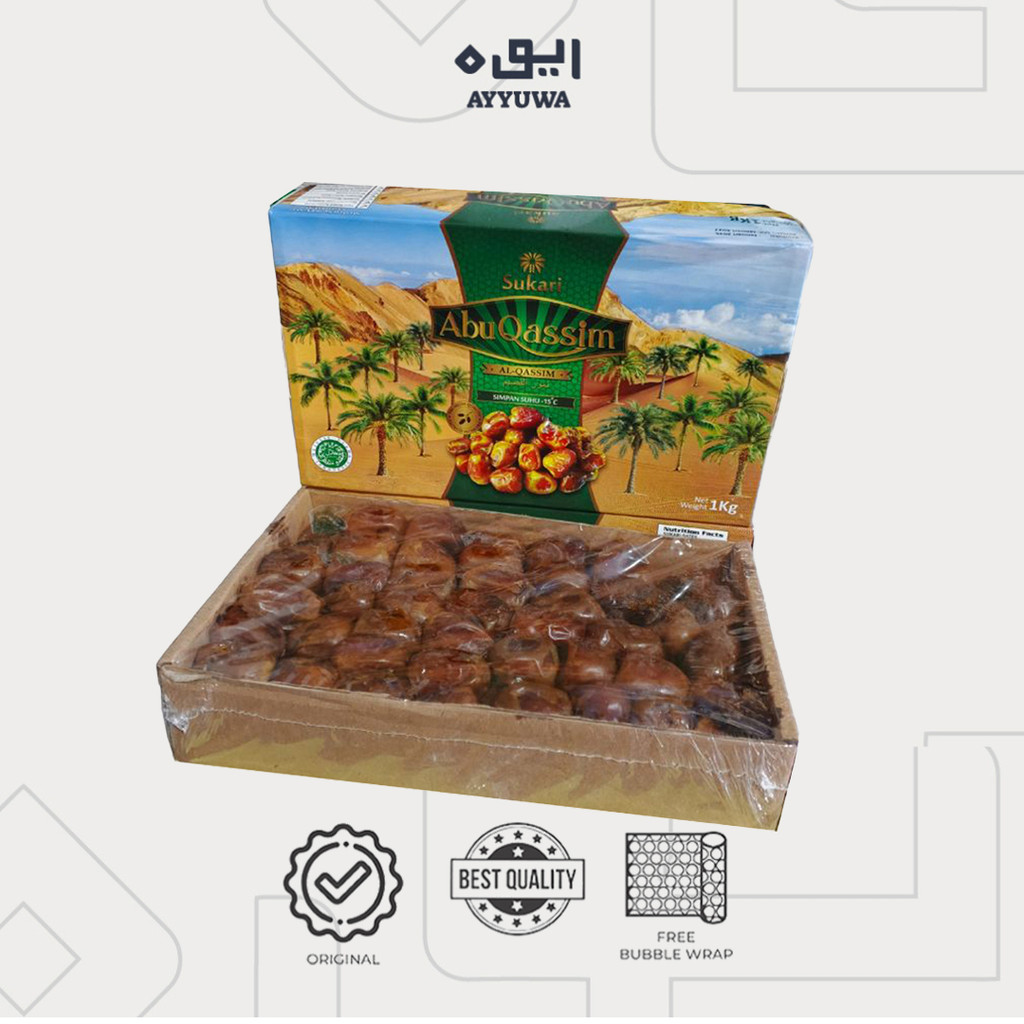 

KURMA SUKARI ABU QASSIM KEMASAN 1KG ORIGINAL