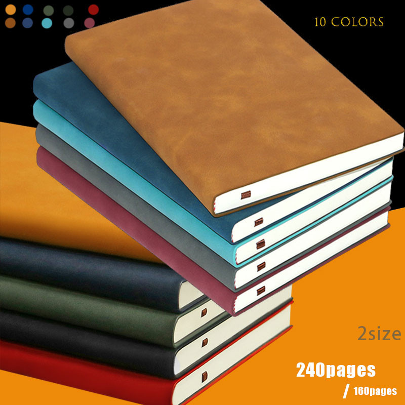

A5 A6 Sheepin Notebook Leather Office Journal Diary notepad Stationery Student Class lined NoteBook 160pages/240pages