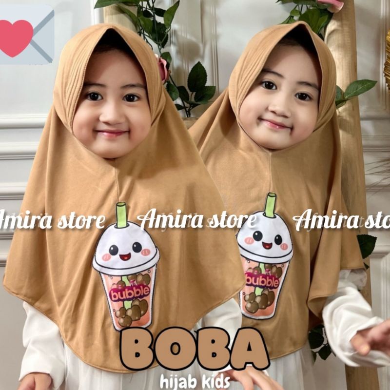 Hijab anak 3 4 5 6 tahun TK  BOBA Kerudung anak hijab anak jilbab anak  kerudung anak perempuan jilb