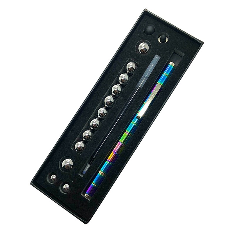 

2025 New Decompression Magnetic Metal Pen Multi-function Writing Magnet Ballpoint Pen Novelty Gifts for friends or Kids