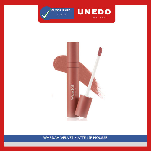 Wardah Colorfit Velvet Matte Lip Mousse-Lipstik Nyaman &Lembab di bibir