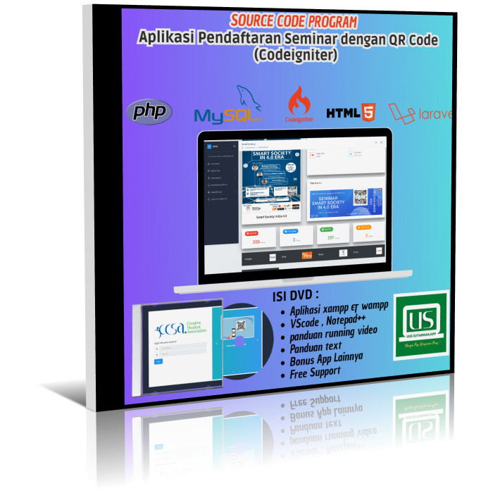 Aplikasi Pendaftaran Seminar dengan QR Code (Codeigniter)