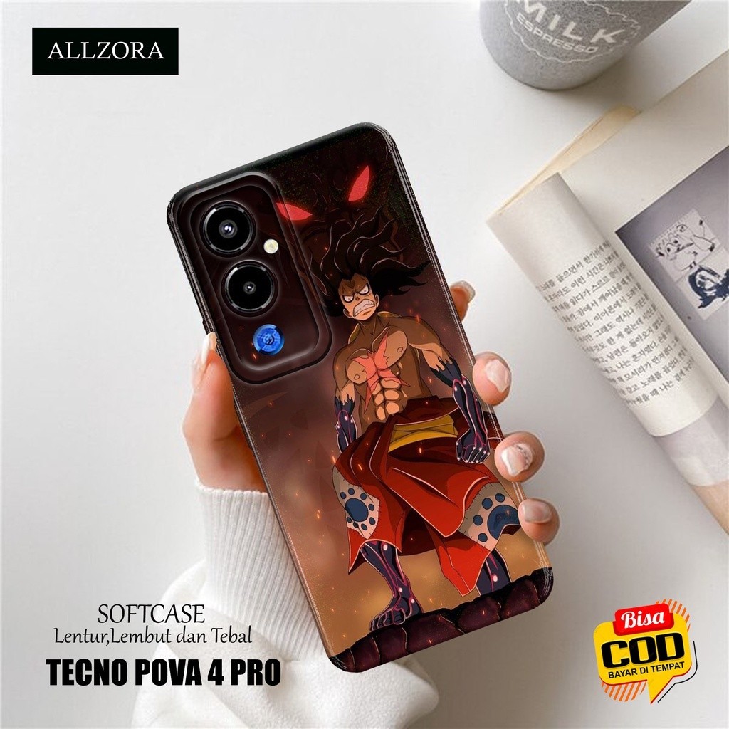 Softcase Hp Tecno Pova 4 Pro Terbaru - Casing Hp Tecno Pova 4 Pro Terbaru - Fashion Case ANIME - Cas